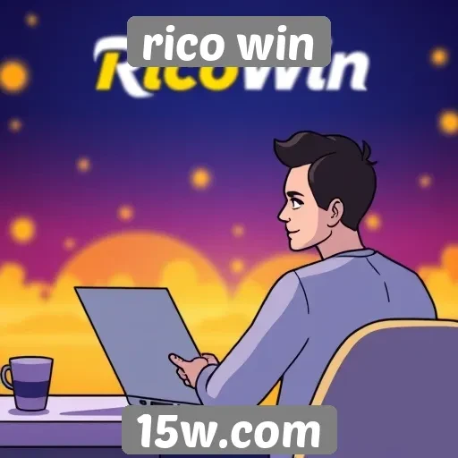 Experiência do usuário no site Rico Win